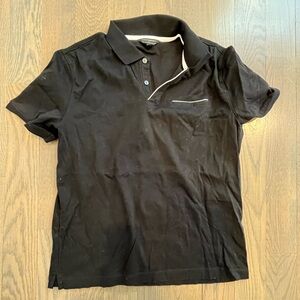 Banana Republic Black Polo Shirt